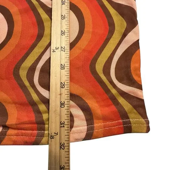 Princess Polly Retro Mesh Mini Dress Open Back Long Sleeve Size 8 Lined - Picture 7 of 7